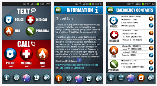 Apps que te ayudaran en tus viajes Travel Safe