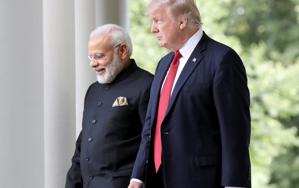 India impone aranceles a EUA primer ministro india y trump